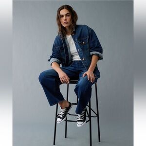 American Eagle Ex-Boyfriend Denim Jacket